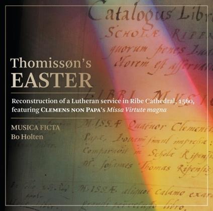 Thomisson's Easter - CD Audio di Bo Holten,Musica Ficta,Orchestra della Svizzera Italiana