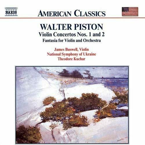 Concerti per violino n.1, n.2 - CD Audio di Walter Piston