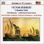 Columbus Suite, Irish Rhapsody - CD Audio di Keith Brion,Victor Herbert