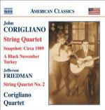 Snapshot - Circa 1909 - Quartetto per archi n.1 - A Black November Turkey / Quartetto n.2 - CD Audio di John Corigliano,Jefferson Friedman