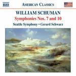 Sinfonie n.7, n.10 - CD Audio di William Schuman,Gerard Schwarz,Seattle Symphony Orchestra