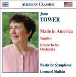 Made in America - Tambor - Concerto per orchestra - CD Audio di Leonard Slatkin,Nashville Symphony Orchestra,Joan Tower