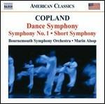 Sinfonie n.1, n.2 - Dance Symphony - CD Audio di Aaron Copland,Bournemouth Symphony Orchestra,Marin Alsop