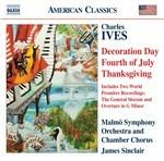 Fourth of July - The General Slocum - Yale-Princeton Game - Postlude - Thanksgiving - CD Audio di Charles Ives,Malmö Symphony Orchestra,James Sinclair