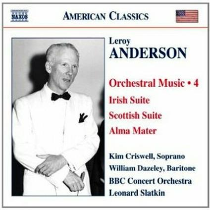 Musica per orchestra vol.4 - CD Audio di BBC Concert Orchestra,Leonard Slatkin,Leroy Anderson