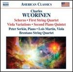 Musica da camera - CD Audio di Charles Wuorinen,Brentano String Quartet