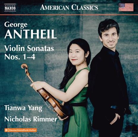 Violin Sonatas Nos. 1-4 - CD Audio di George Antheil