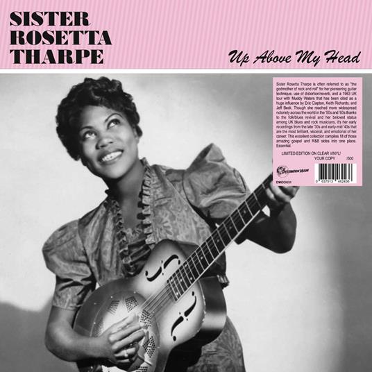 Up Above My Head (Clear Vinyl) - Vinile LP di Rosetta Tharpe