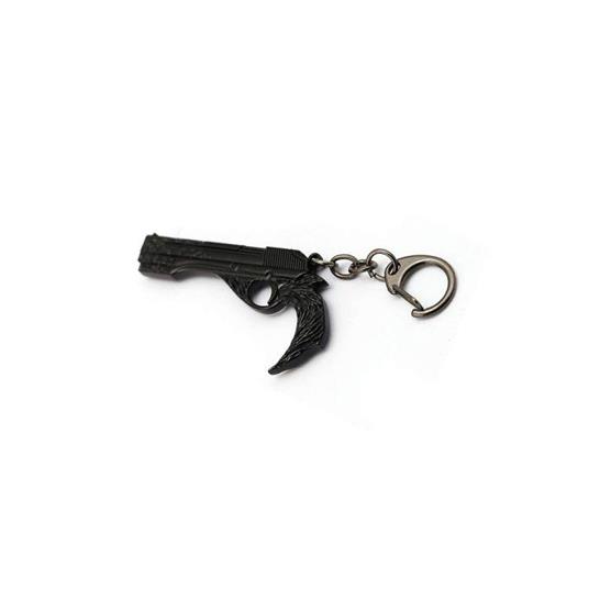 Portachiavi con pistola nera dal potere demoniaco 7,5 cm Pidak Shop - Pidak  Shop - Idee regalo | IBS