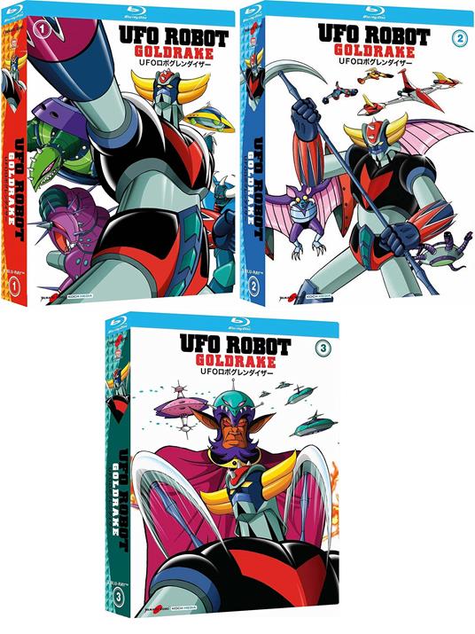 Ufo Robot Goldrake. La serie completa. 3 Box (10 Blu-ray) - Blu-ray - Film  di Masayuki Akehi , Tomoharu Katsumata Anime | IBS