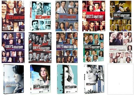 Grey's Anatomy. Serie TV ita. Stagioni 1-14 (83 DVD) - DVD - Film di Peter  Horton , Tony Goldwyn Drammatico | IBS