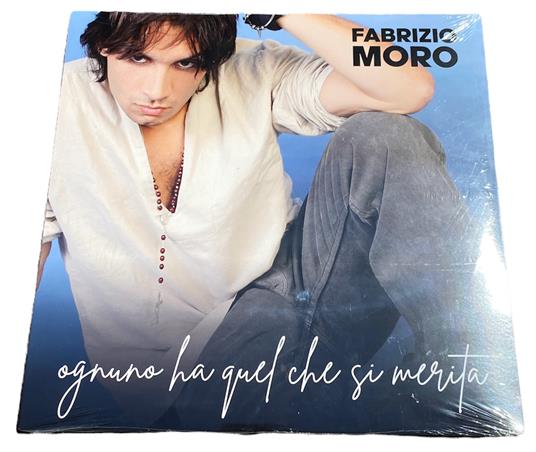 Ognuno Ha Quel Che Si Merita (Vinile Celeste Marmorizzato Numerato Limited Edt.) - Vinile LP di Fabrizio Moro