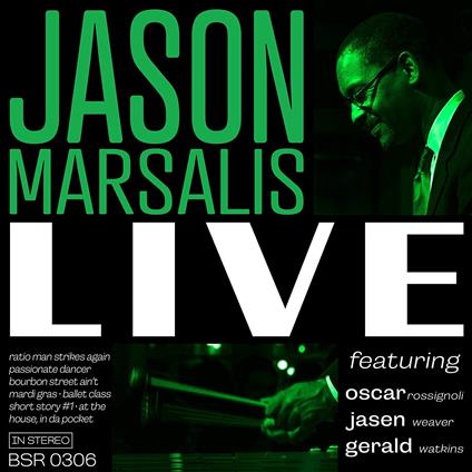 Jason Marsalis Live - CD Audio di Jason Marsalis