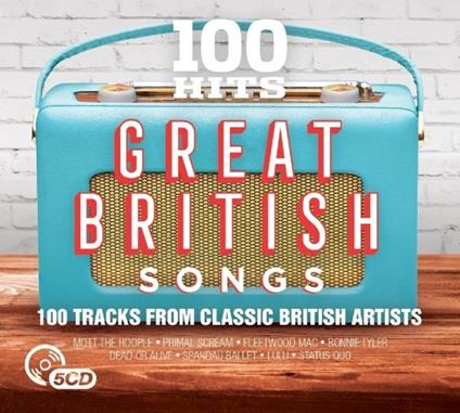 100 Hits. Great British Songs - CD Audio