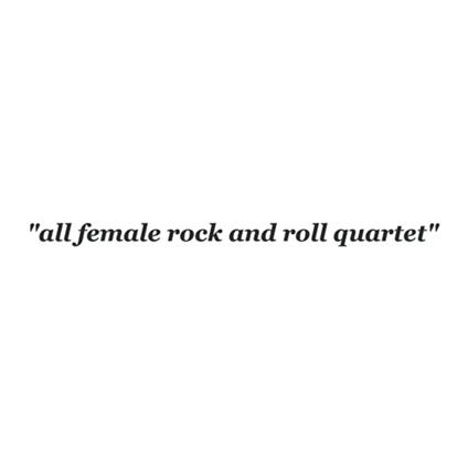 All Female Rock and Roll Quartet - CD Audio di She's