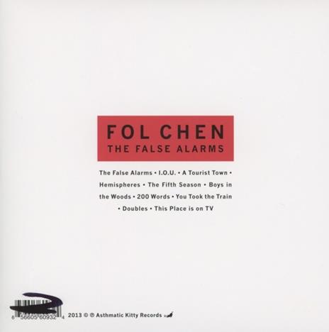 False Alarms - CD Audio di Fol Chen - 2