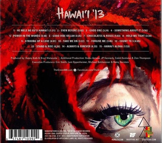 Hawai’I '13 - Vinile LP di Green - 2