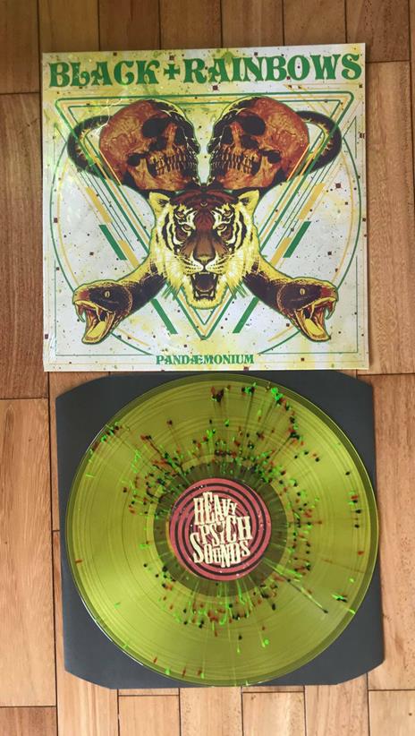 Pandaemonium (Yellow Splatter Coloured Vinyl) - Vinile LP di Black Rainbows - 2