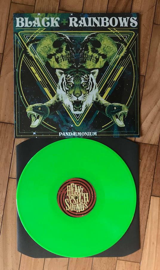 Pandaemonium (Green Fluo Coloured Vinyl) - Vinile LP di Black Rainbows - 2