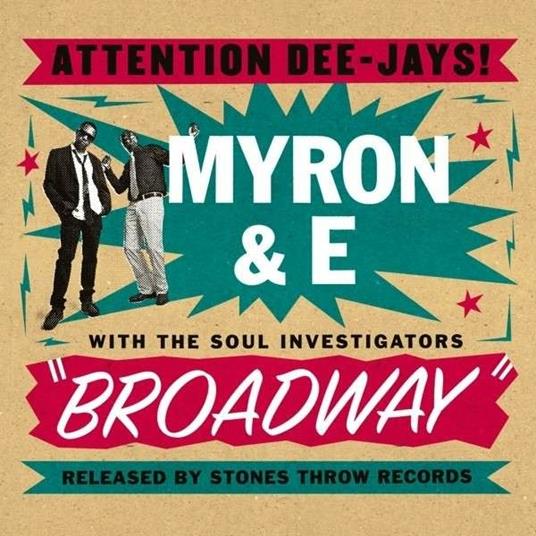 Broadway - CD Audio di Myron & E
