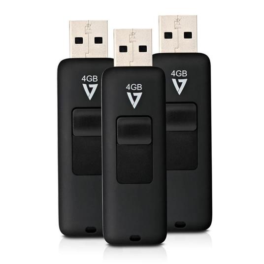PenDrive V7 4Gb USB 2.0 4Gb USB 2.0 Type-A Nero - V7 - Informatica | IBS