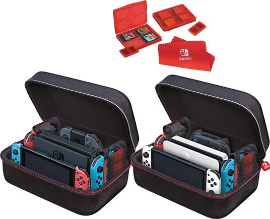 NACON NNS61 custodia per console portatile Custodia rigida Nintendo Nero -  gioco per Console e accessori - NACON - Accessori Gaming - Videogioco