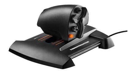 Thrustmaster TWCS Throttle Controllo del movimento Mac,PC Analogico/Digitale USB Nero, Arancione