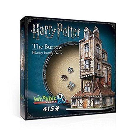 Harry Potter. La Tana (Casa Weasley). Wrebbit 3D Puzzle - 4