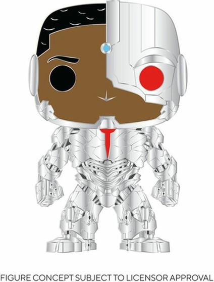 Cyborg Funko Pop! Pins Cyborg 4" Pop! Enamel Pin