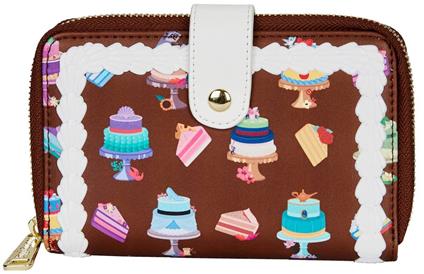 Princess Cakes Zip Around Wallet