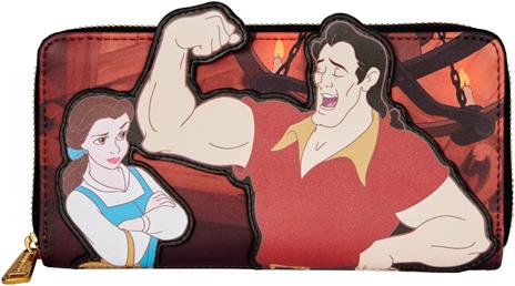 Loungefly Disney La Bella E La Bestia Villains Gaston Scene Portafoglio Loungefly