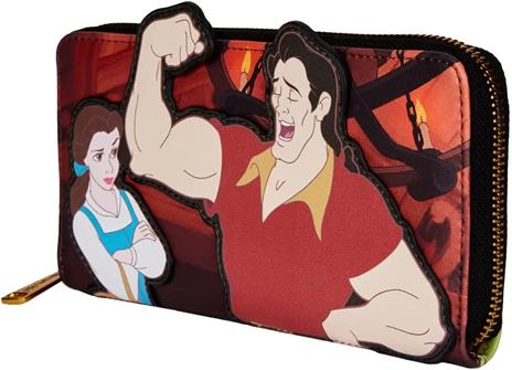 Loungefly Disney La Bella E La Bestia Villains Gaston Scene Portafoglio Loungefly - 4