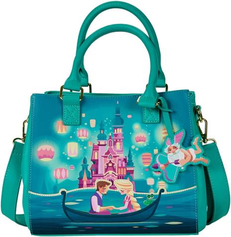 Lounglefly Disney Tangled Rapunzel Castle Borsa A Tracolla Loungefly