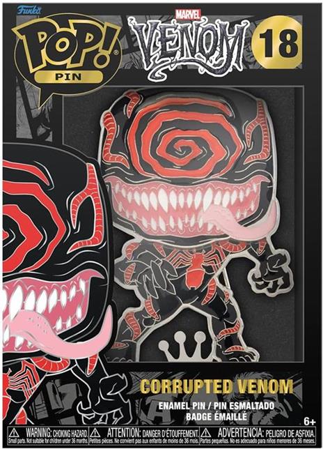 Marvel: Funko Pop! Pin - Corrupted Venom