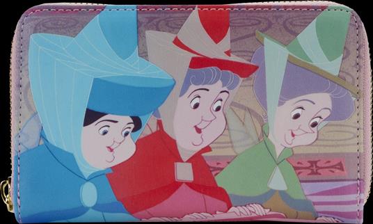 Sleeping Beauty: Princess Scene Loungefly Zip Around Wallet