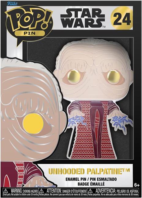 Funko Pop! Pin Unhooded Palpatine - Star Wars Pop Pin STPP0 - 2