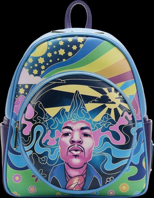 Jimi Hendrix | Psychedelic Landscape Mini Backpack