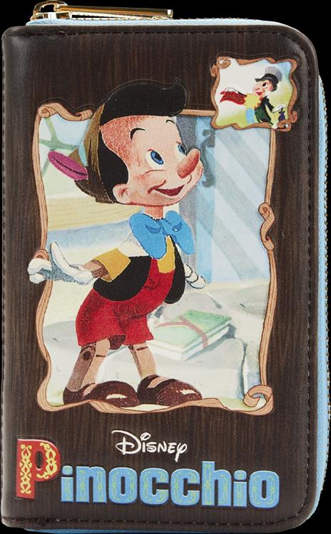 Loungefly Wallet Pinocchio Book Zip Around Wallet - Disney Funko WDWA2 - 2