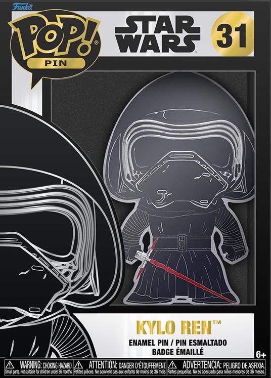 Pop! Pin Kylo Ren Pop Pin - Star Wars Funko STPP0 - 2