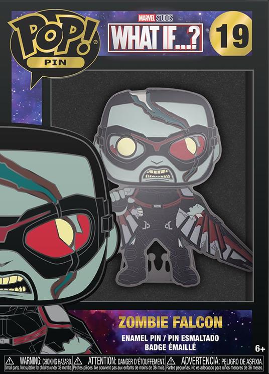 Pop! Pin Zombie Falcon Pop Pin - Marvel: What If Funko MVPP0 - 2