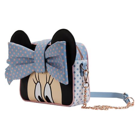 Loungefly Bag Minnie Pastel Colour Block Dots Cross Body Bag - Disney Funko WDTB2