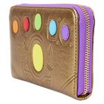 Funko Loungefly Wallet Metallic Thanos Gauntlet Zip Around Wallet - Marvel MVWA0