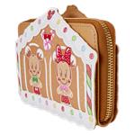 Funko Loungefly Wallet Mickey And Friends Gingerbread House Zip Around Wallet - Disney WDWA2
