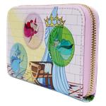 Funko Loungefly Wallet Stained Glass Castle Zip Around Wallet - Sleeping Beauty WDWA2