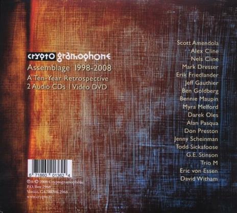 Assemblage 1998-2008 - CD Audio + DVD - 2