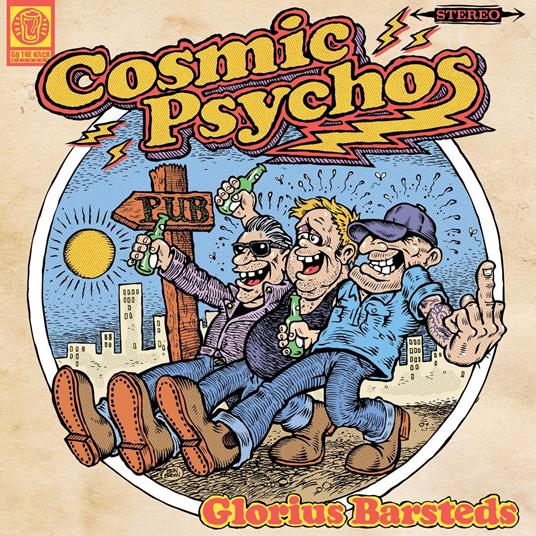 Glorius Barsteds (Sand Vinyl) - Vinile LP di Cosmic Psychos