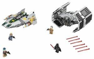 LEGO Star Wars (75150) Darth Vader Tie Interceptor Vs A-Wing Starfighter - 5