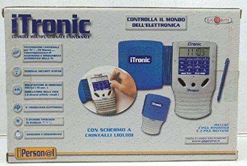 ITronic. console multifunzione universale. telecomando universale per tv. registratore di messaggi vocali. sveglia. orologio e cronometro. 2 videogiochi inclusi. include pennino - 2