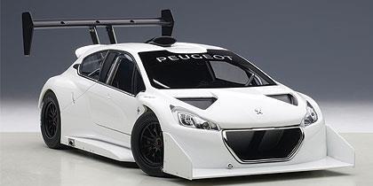 Peugeot 208 T16 Pikes Peak 2013 White 1:18 Model Aa81355 - 2