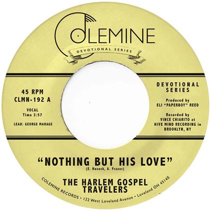 Nothing But His Love - Vinile LP di Harlem Gospel Travelers